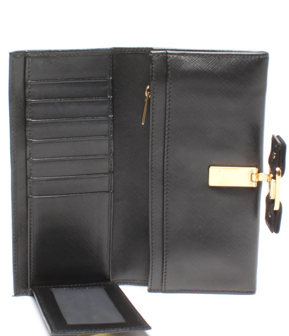 Salvatore Ferragamo Wallet Long Black